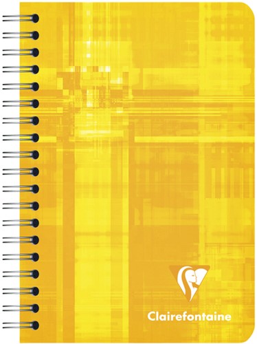 NOTITIEBOEK CLAIREFONTAINE A7+ 95X140 RUIT 5X5 100BLZ 90GR ASSORTI-2