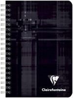 NOTITIEBOEK CLAIREFONTAINE A7+ 95X140 RUIT 5X5 100BLZ 90GR ASSORTI-3