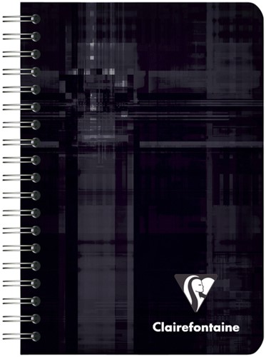NOTITIEBOEK CLAIREFONTAINE A7+ 95X140 RUIT 5X5 100BLZ 90GR ASSORTI-3