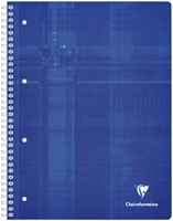 COLLEGEBLOK CLAIREFONTAINE STUDIUM A4+ RUIT 5X5MM 4-GAATS 80 PAGINA'S ASSORTI