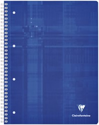COLLEGEBLOK CLAIREFONTAINE STUDIUM A4+ RUIT 5X5MM 4-GAATS 80 PAGINA'S ASSORTI