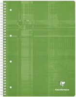 COLLEGEBLOK CLAIREFONTAINE STUDIUM A4+ RUIT 5X5MM 4-GAATS 80 PAGINA'S ASSORTI-1