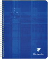 SCHRIFT CLAIREFONTAINE A5+ RUIT 5X5MM 120 PAGINA'S 90GR ASSORTI