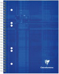 COLLEGEBLOK CLAIREFONTAINE STUDIUM A5+ RUIT 5X5MM 6-GAATS 80 PAGINA'S ASSORTI