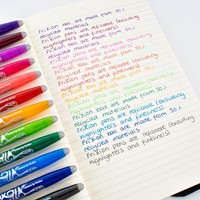 ROLLERPEN PILOT FRIXION MEDIUM ZWART BLISTER À 3 STUKS-3