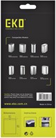 AFVALZAK EKO MDPE TYPE E MET TREKBAND 55X70CM 25-35L WIT ROL À 12 STUKS-3