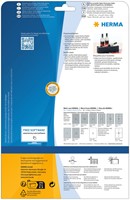 ETIKET HERMA FLESSEN 8882 90X120MM A4 GLOSSY WIT 40 STUKS-2
