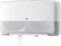 TOILETPAPIERDISPENSER TORK T2 ELEVATION JUMBO KLEIN DUO WIT 555500