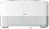 TOILETPAPIERDISPENSER TORK T2 ELEVATION JUMBO KLEIN DUO WIT 555500-2