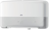 TOILETPAPIERDISPENSER TORK T2 ELEVATION JUMBO KLEIN DUO WIT 555500-3