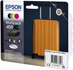 INKTCARTRIDGE EPSON 405XL T05H64 ZWART + 3 KLEUREN