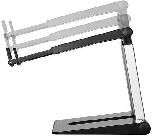 LAPTOPSTANDAARD NEOMOUNTS NSLS200 OPVOUWBAAR ZWART ZILVER-1