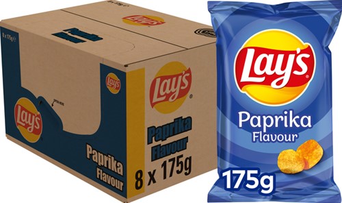 CHIPS LAY'S PAPRIKA 175 GRAM