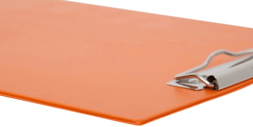 KLEMBORD MAUL A4 STAAND PVC NEON ORANJE-2