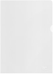 INSTEEKMAP L-MODEL ESSELTE A4 100% GERECYCLED 0.10MM TRANSPARANT 100 STUKS