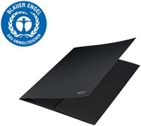 DOSSIERMAP LEITZ RECYCLE A4 3-KLEPS KARTON ZWART-2