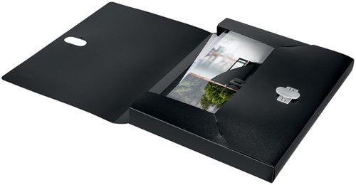 DOCUMENTENBOX LEITZ RECYCLE A4 PP ZWART-3