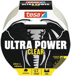 REPARATIETAPE TESA ULTRA POWER CLEAR REPAIR 20MX48MM TRANSPARANT