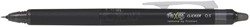 ROLLERPEN PILOT FRIXION SYNERGY POINT CLICKER FIJN ZWART