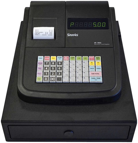 KASSA SAM4S ER-180U SMALL ZWART-3