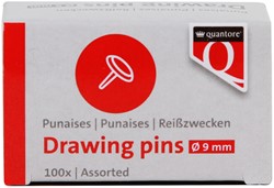 PUNAISES QUANTORE 100 STUKS ASSORTI
