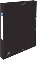 ELASTOBOX OXFORD TOP FILE+ A4 25MM ZWART