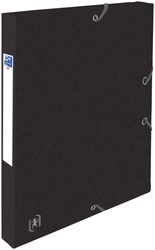 ELASTOBOX OXFORD TOP FILE+ A4 25MM ZWART