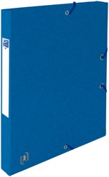 ELASTOBOX OXFORD TOP FILE+ A4 25MM BLAUW
