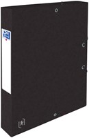 ELASTOBOX OXFORD TOP FILE+ A4 40MM ZWART