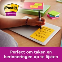 MEMOBLOK POST-IT 6445 SUPER STICKY 152X101MM ASSORTI 3ST-1