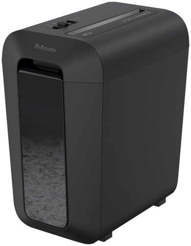 PAPIERVERNIETIGER FELLOWES POWERSHRED LX65 SNIPPERS 4X40MM ZWART