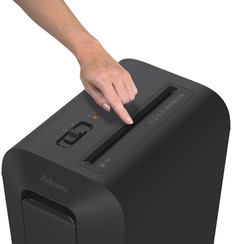 PAPIERVERNIETIGER FELLOWES POWERSHRED LX65 SNIPPERS 4X40MM ZWART-1