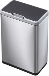 AFVALBAK EKO MIRAGE MET SENSOR 20+20LITER RVS MAT