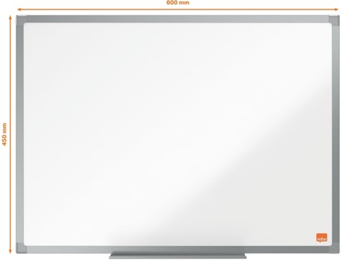 WHITEBOARD NOBO ESSENCE 45X60CM STAAL-4