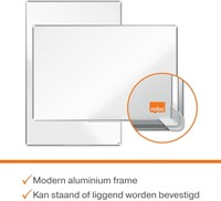 WHITEBOARD NOBO PREMIUM PLUS 50X89CM EMAILLE-14