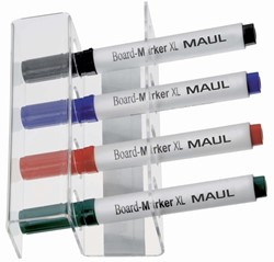 WHITEBOARD STIFTHOUDER MAUL UNIVERSEEL ACRYL MAGNETISCH VOOR 4 STIFTEN