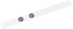 WANDLIJST MAUL STANDARD ZELFKLEVEND 50CM INCL 2 MAGNETEN WIT