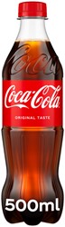 FRISDRANK COCA COLA REGULAR PETFLES 500ML