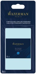 INKTPATROON WATERMAN INTERNATIONAAL FLORIDA BLAUW BLISTER À 8 STUKS