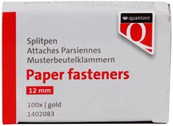 SPLITPEN QUANTORE 12MM 100 STUKS GOUD
