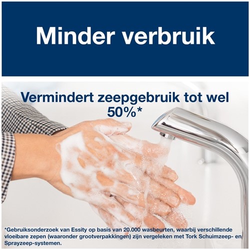 HANDZEEP TORK S4 PREMIUM SCHUIM 1000ML CLARITY 520201-1