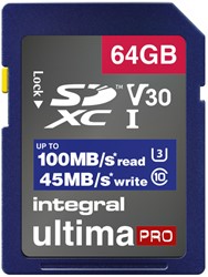 GEHEUGENKAART INTEGRAL SDHC-XC 64GB