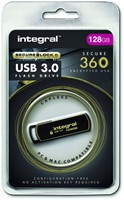 USB STICK 3.0 INTEGRAL SECURE 360 USB-A 128GB ZWART-2