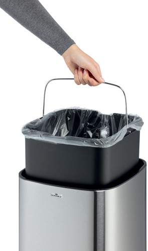 AFVALBAK DURABLE NO TOUCH MET SENSOR 35L-1
