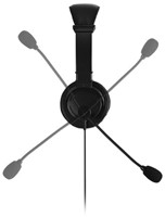 HOOFDTELEFOON KENSINGTON USB-C HI-FI MET MICROFOON ZWART-3