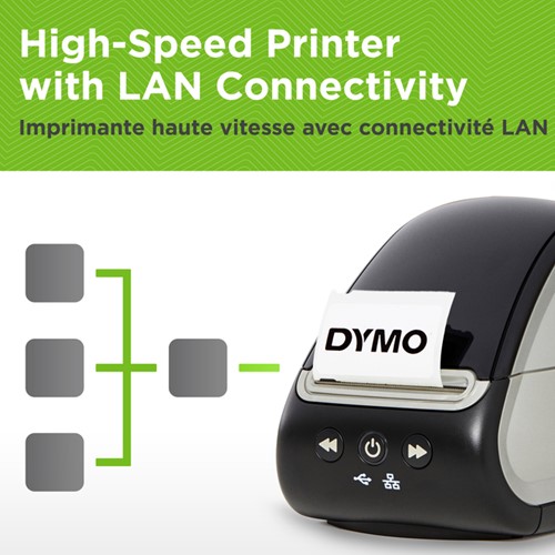 LABELPRINTER DYMO LABELWRITER 550 TURBO DESKTOP ZWART-3