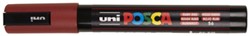 PAINTMARKER UNI POSCA PC5M MEDIUM ROBIJNROOD