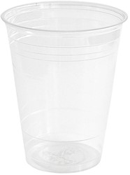 BEKER IEZZY 300ML PET 50 STUKS TRANSPARANT