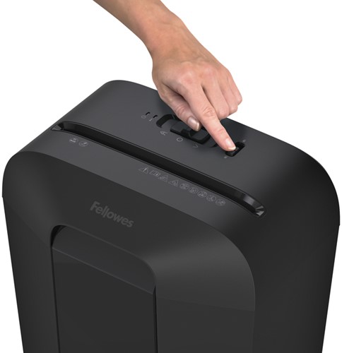PAPIERVERNIETIGER FELLOWES POWERSHRED LX41 SNIPPERS 4X12MM ZWART-1