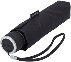 PARAPLU MINIMAX® OPVOUWBAAR HANDOPENING WINDPROOF DOORSNEDE 100 CM ZWART